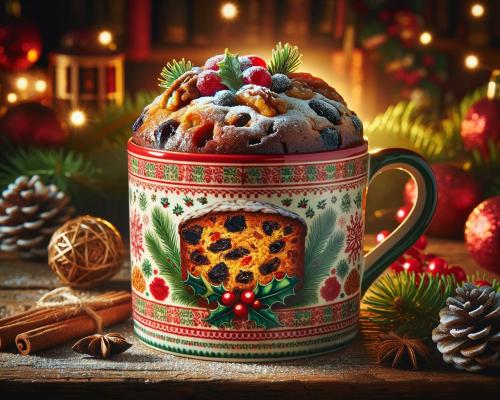 Fruitcake Mug