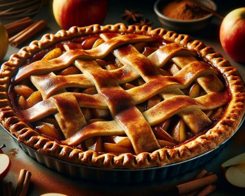 Cinnamon Ginger Apple Pie