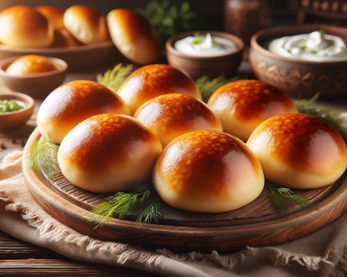 Pyrizhky (Stuffed Buns)