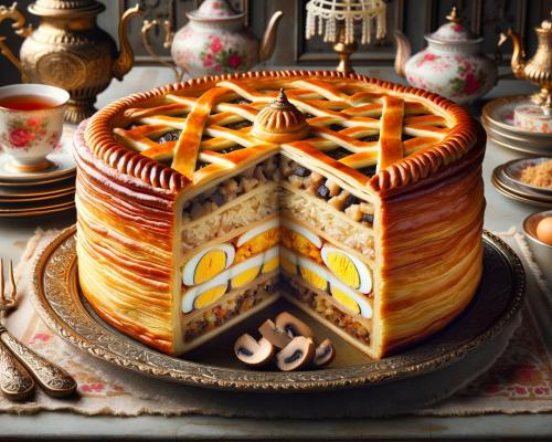 Nakladnyi Pirog (Layered Pie)