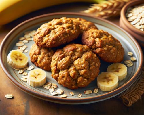 Banana Oat Cookies