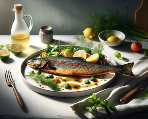 Pan-fried Arctic Char