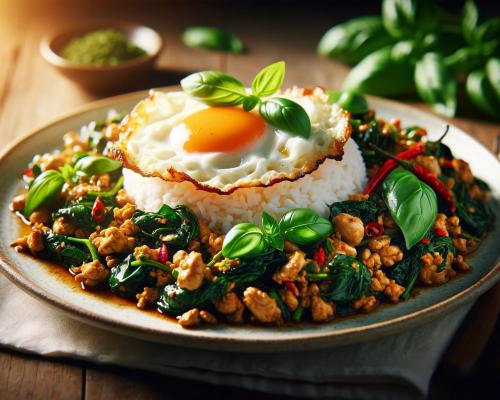 Pad Kra Pao (Basil Chicken)