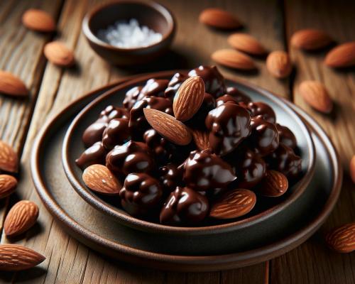 Dark Chocolate Almond Clusters