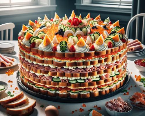 Smörgåstårta (Sandwich Cake)