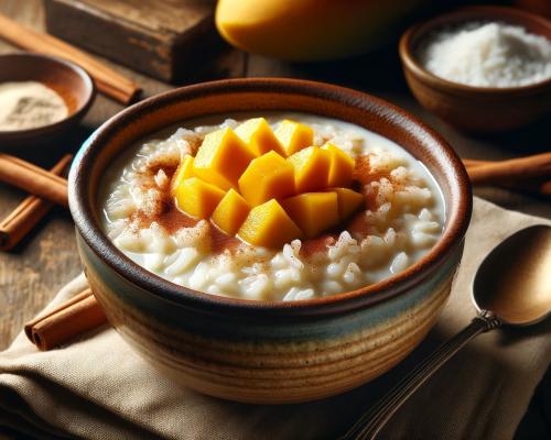 Coconut Milk Rice Pudding