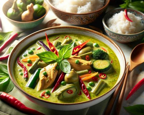 Green Curry with Chicken