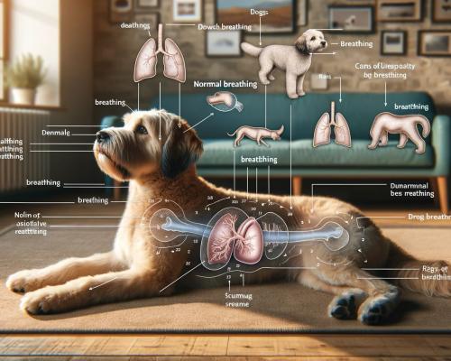 What is normal breathing for a dog?