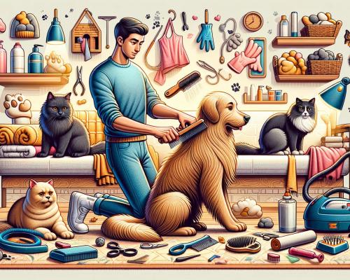 How to handle a pet's shedding?