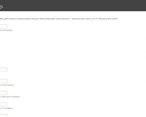 Facet meta-tag module for Drupal 9